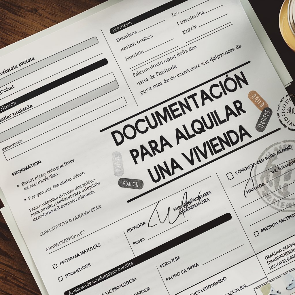 documentación para alquilar una vivienda