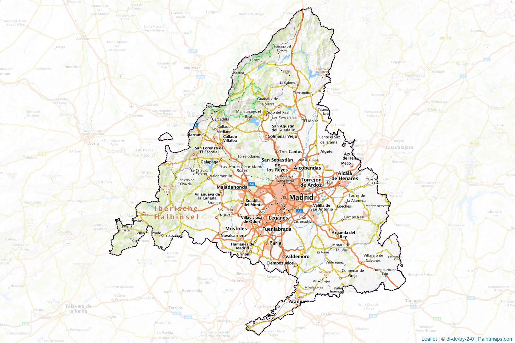 Mapa de oportunidades de inversión en Madrid que muestra barrios prime y zonas en crecimiento para mejorar la rentabilidad del alquiler en Madrid.